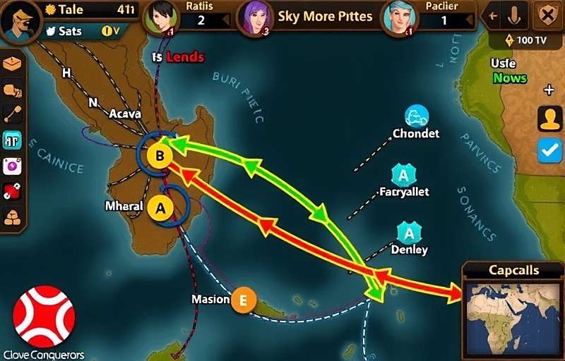 Clove Conquerors Rivalry Monsoon Trading Strategy Clove Conquerors Rivalry strategic gameplay showing optimal trade route planning during monsoon season